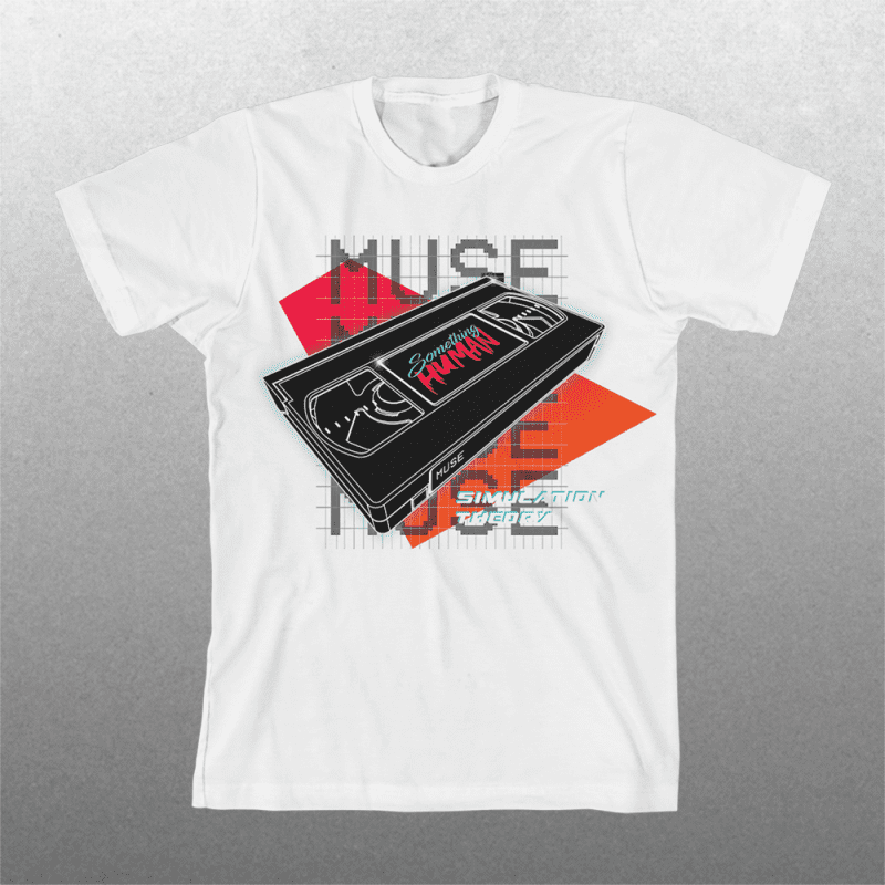 muse simulationvhst shirt